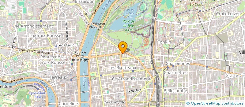 localisation de l'entreprise DISARGENTIERE  LYON