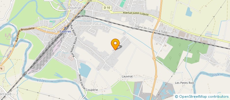 localisation de l'entreprise DISC  GOLF CLUB COUTRILLONS-DGCC à COUTRAS