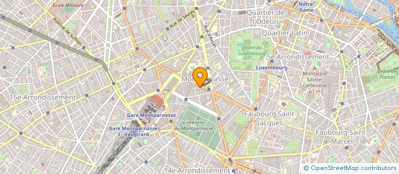 localisation de l'entreprise DISC'KING VI à PARIS