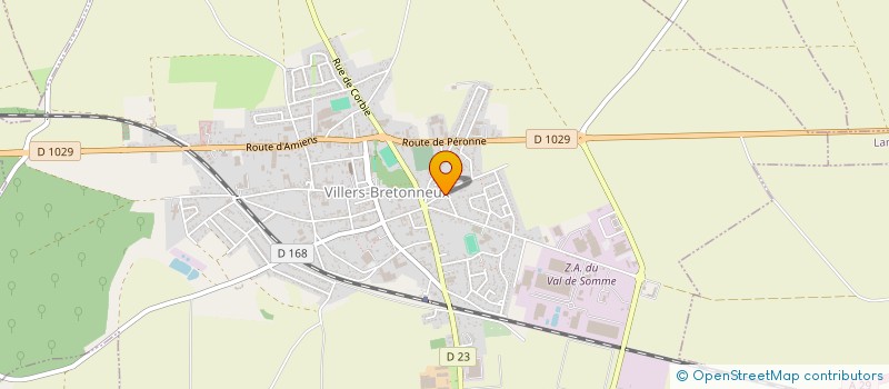 localisation de l'entreprise DISC O NIGHT à VILLERS-BRETONNEUX