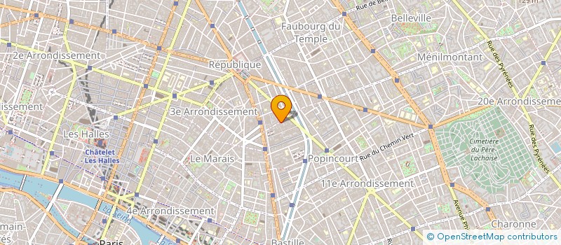 localisation de l'entreprise DISC-O-TECH à PARIS