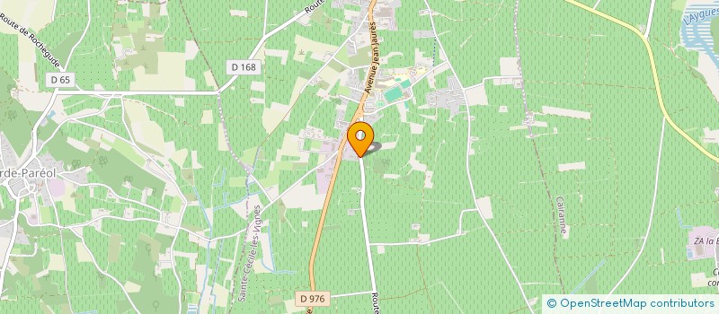 localisation de l'entreprise DISCA  SAINTE-CECILE-LES-VIGNES