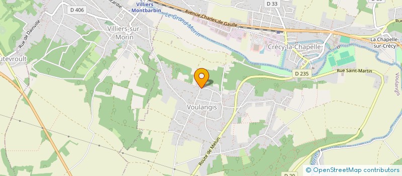 localisation de l'entreprise DISCAURA à VOULANGIS