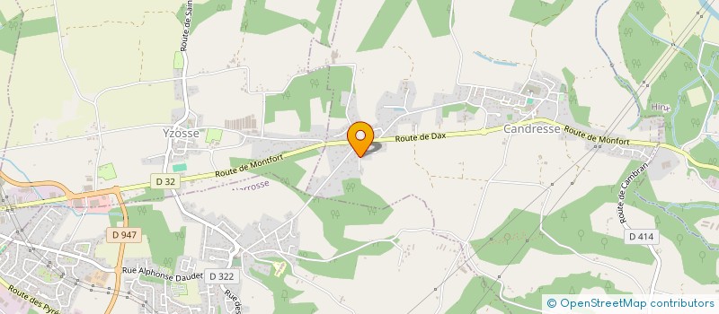 localisation de l'entreprise DISCAZAU  BENESSE-LES-DAX