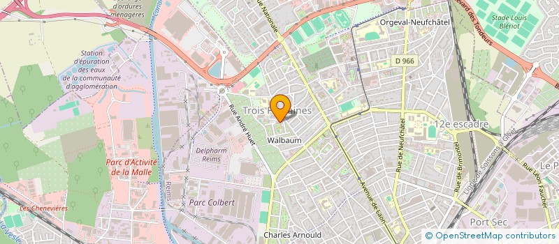 localisation de l'entreprise DISCIPEL VAN DE HERE JEZUS CHRISTUS VAN NAZARETH REIMS  REIMS