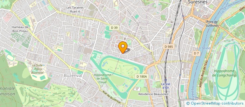 localisation de l'entreprise DISCIPLES CLUB à SURESNES