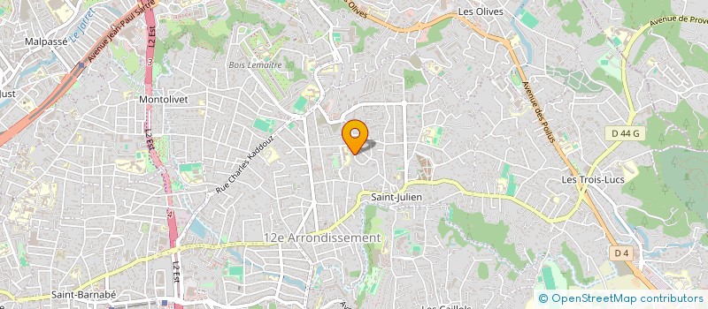 localisation de l'entreprise DISCIPLINES ET TRADITIONS à MARSEILLE
