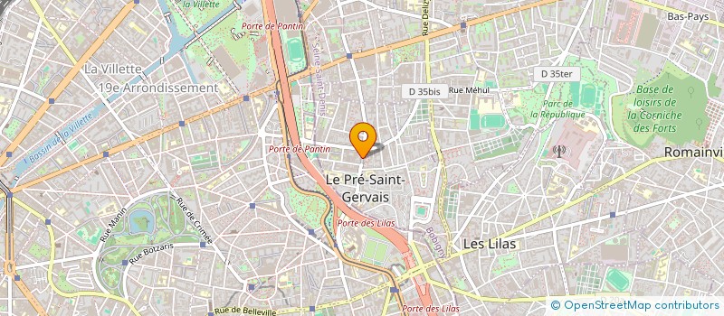 localisation de l'entreprise DISCLOSE à LE PRE-SAINT-GERVAIS
