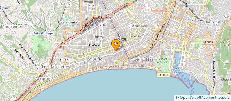 localisation de l'entreprise DISCLOSURE PRODUCTIONS à NICE