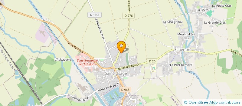 localisation de l'entreprise DISCO MOBILE 21  SAINT-USAGE