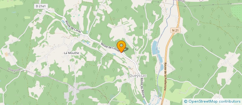 localisation de l'entreprise DISCO-RENCONTRES  QUEYSSAC