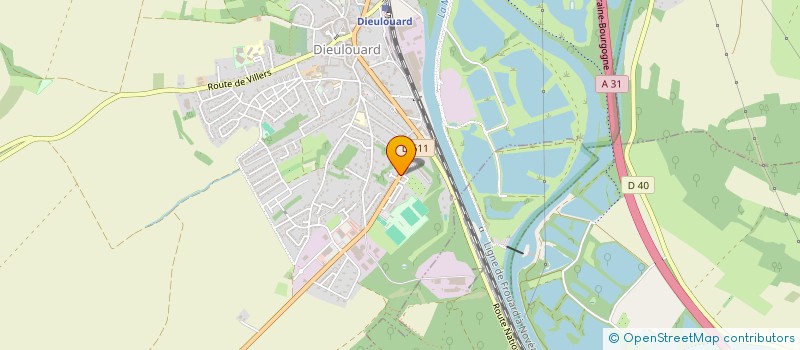 localisation de l'entreprise DISCO VIOLENTE  DIEULOUARD