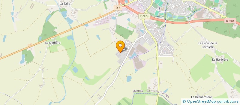 localisation de l'entreprise DISCOEUR  AIZENAY