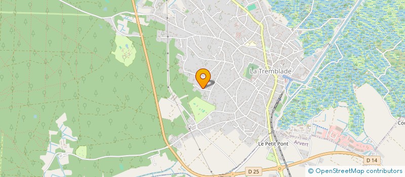 localisation de l'entreprise DISCOLAB-IMMO  LA TREMBLADE