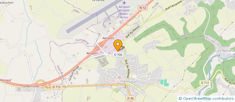 localisation de l'entreprise DISCOM à TREMUSON