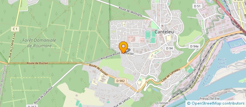 localisation de l'entreprise DISCOM  CANTELEU