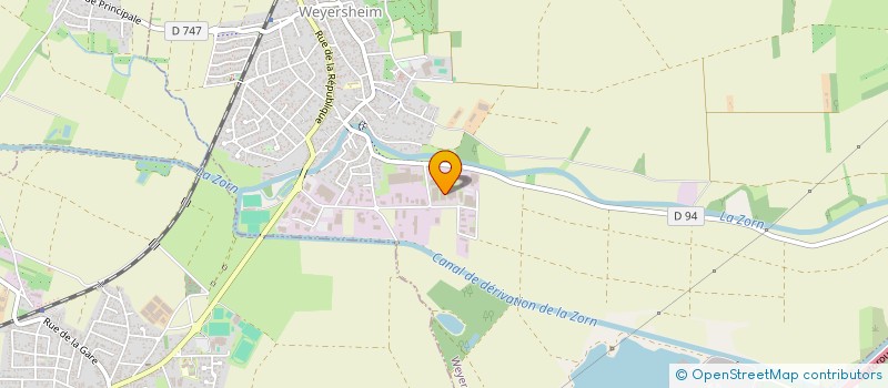 localisation de l'entreprise DISCOM  WEYERSHEIM