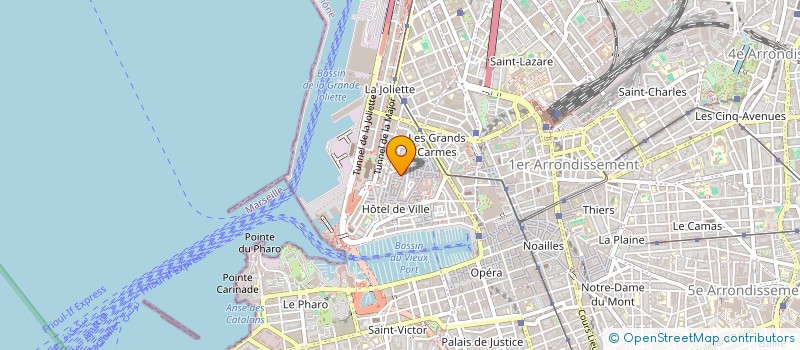 localisation de l'entreprise DISCOMEDUSE à MARSEILLE