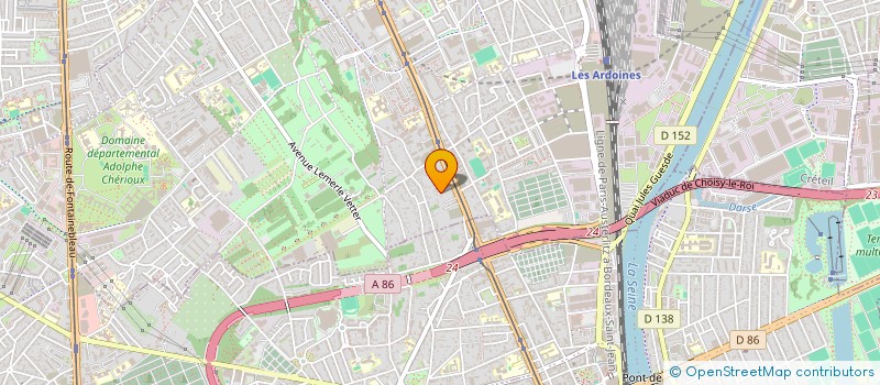 localisation de l'entreprise DISCOMI  VITRY-SUR-SEINE