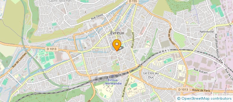 localisation de l'entreprise DISCOMOB à EVREUX