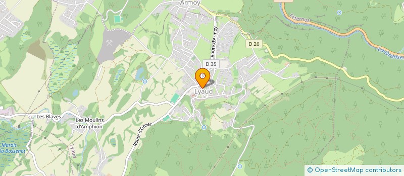 localisation de l'entreprise DISCOMOBILE LIGHT SYSTEM à LYAUD