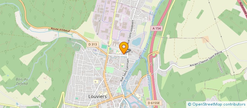 localisation de l'entreprise DISCONOR à LOUVIERS