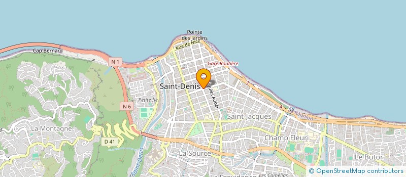 localisation de l'entreprise DISCOTHEQUE LE 111 à SAINT-DENIS