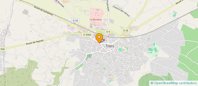 localisation de l'entreprise DISCOUNT à TRETS