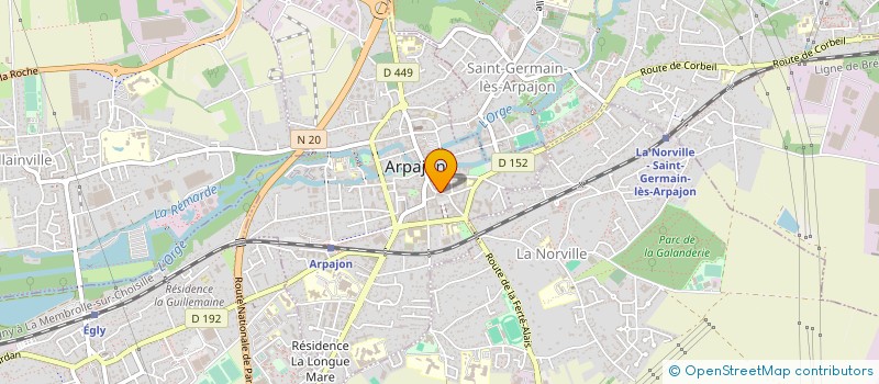 localisation de l'entreprise DISCOUNT ARPAJON à ARPAJON