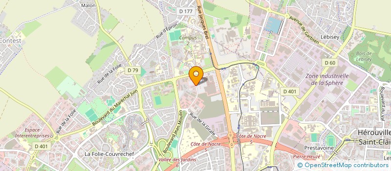 localisation de l'entreprise DISCOUNT BAGAGES à CAEN