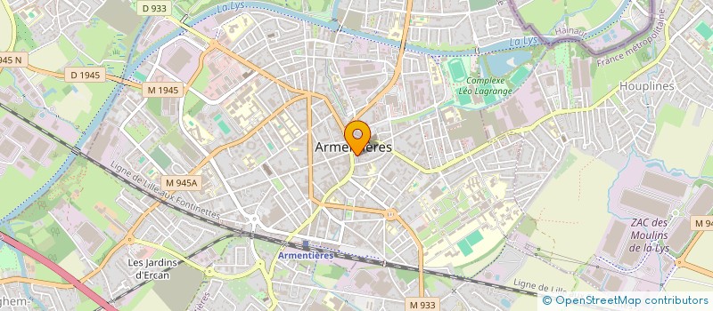 localisation de l'entreprise DISCOUNT CAFE DEVELOPPEMENT à ARMENTIERES