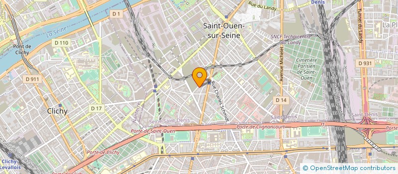 localisation de l'entreprise DISCOUNT CAR INTERMARK à SAINT-OUEN-SUR-SEINE