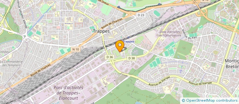 localisation de l'entreprise DISCOUNT CARS à TRAPPES