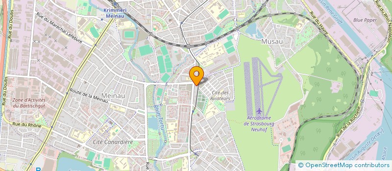 localisation de l'entreprise DISCOUNT CONSTRUCTIONS à STRASBOURG