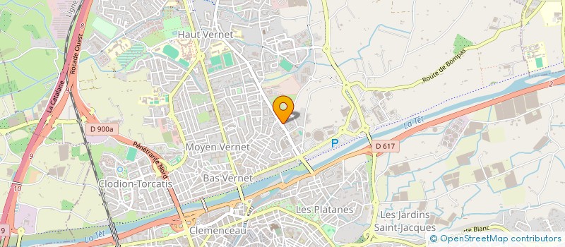 localisation de l'entreprise DISCOUNT DU GUE à PERPIGNAN