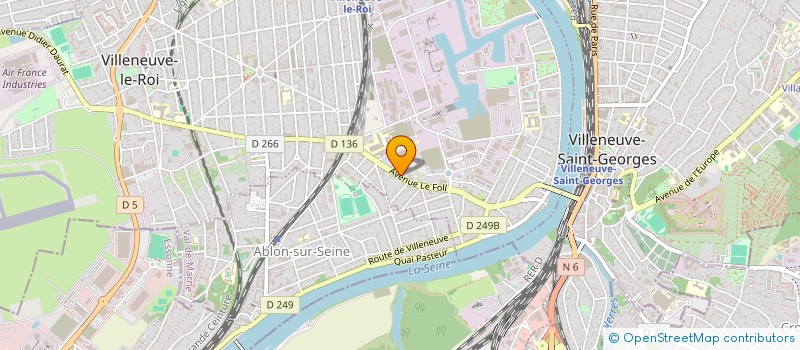 localisation de l'entreprise DISCOUNT ELECTROMENAGER  VILLENEUVE-LE-ROI