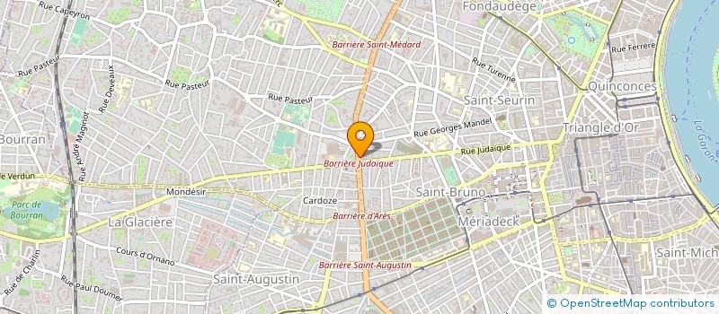 localisation de l'entreprise DISCOUNT FLEURS  BORDEAUX