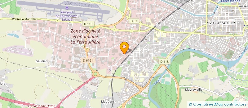 localisation de l'entreprise DISCOUNT GESTION CONSEIL  CARCASSONNE