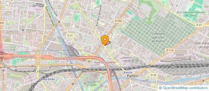 localisation de l'entreprise DISCOUNT GSM à PANTIN