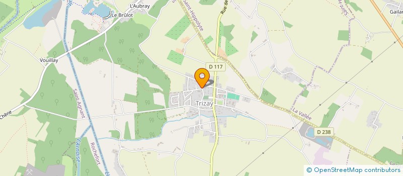 localisation de l'entreprise DISCOUNT MATERIAUX 17  TRIZAY