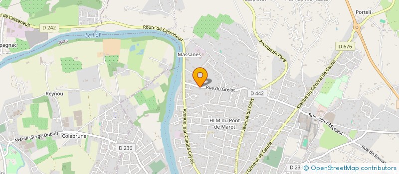 localisation de l'entreprise DISCOUNT MEUBLES TONNEINS à VILLENEUVE-SUR-LOT