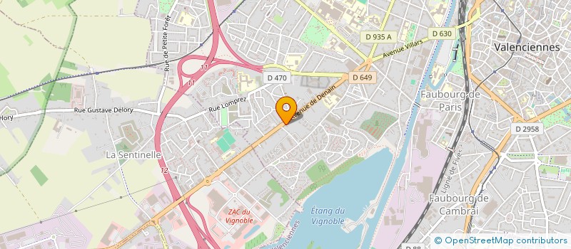 localisation de l'entreprise DISCOUNT PLANTES à VALENCIENNES
