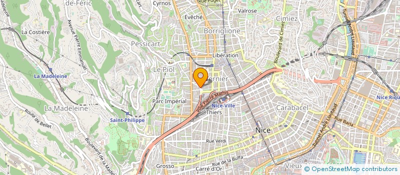 localisation de l'entreprise DISCOUNT TELECOM à NICE