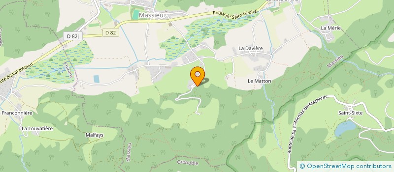 localisation de l'entreprise DISCOUNT VALLEE à SAINT-GEOIRE-EN-VALDAINE