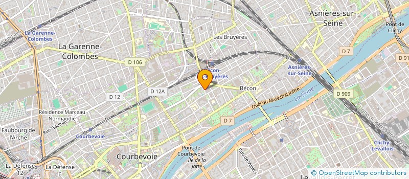 localisation de l'entreprise DISCOVEREACH à COURBEVOIE
