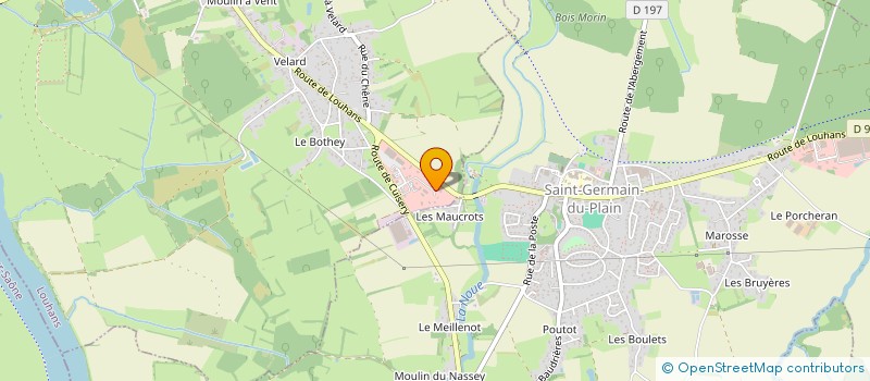 localisation de l'entreprise DISCOVERY  OUROUX-SUR-SAONE