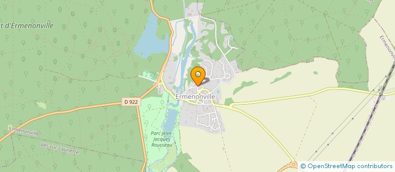 localisation de l'entreprise DISCOVERY  ERMENONVILLE