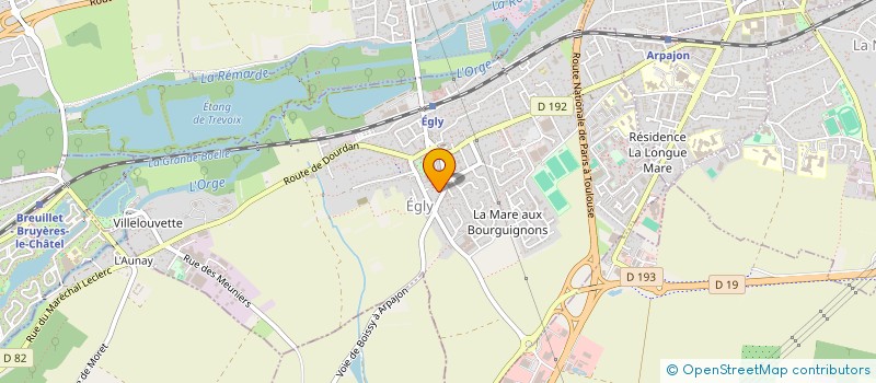 localisation de l'entreprise DISCOVERY  EGLY