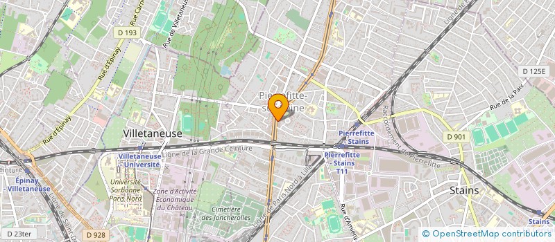 localisation de l'entreprise DISCRETE DAHABOU à PIERREFITTE-SUR-SEINE