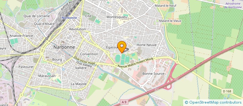 localisation de l'entreprise DISCRICT A.PO  NARBONNE